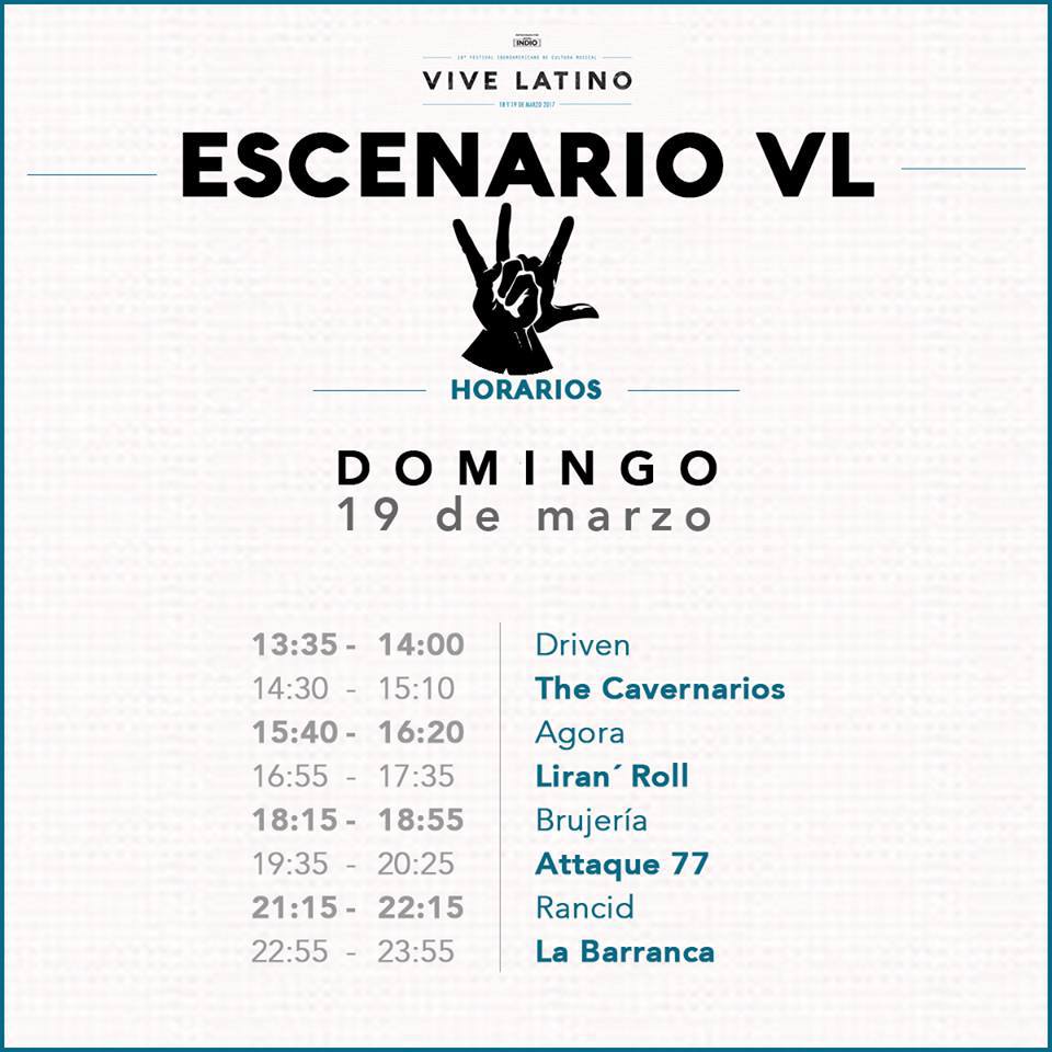 Vive Latino Fechas Cartel Horarios Boletos Mapa