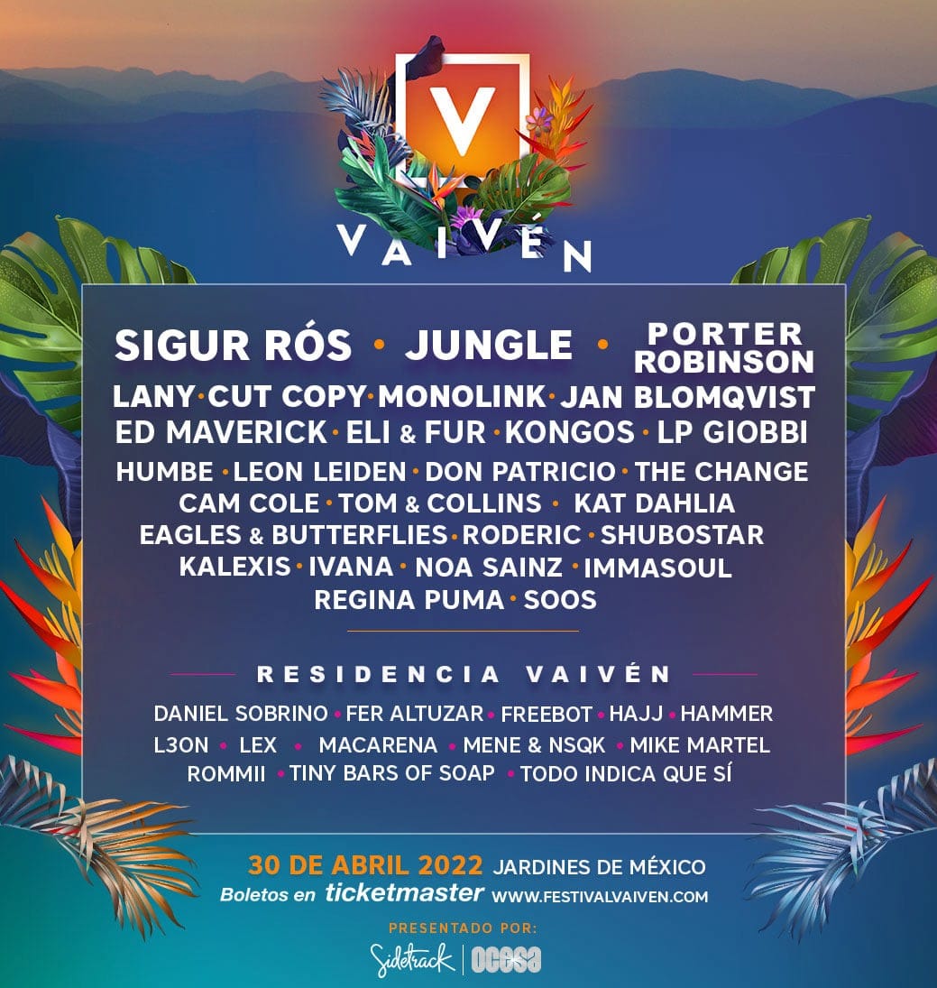 Festival Vaivén 2022, esto es todo lo que debes saber Freim TV